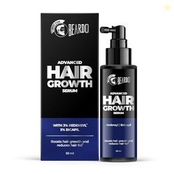 BEARDO Dr. Advanced Hair Growth Serum For Men, 50 Ml| Contains 3% Rede