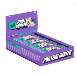 Yogabar 10g Protein Wafer Bars | Cookies & Cream Flavor | 0% Maida | M