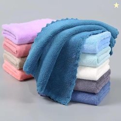 Outlay Home Face Towel/Handkerchief/Rumal Microfiber Small Size -Pack