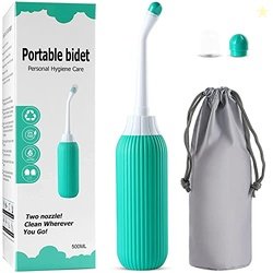 DOCAT Handheld Portable Bidet Spray Bottle for Toilet Retractable Bide