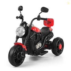 BabyGo Electric Bike for Kids | 6V 4AH Battery, Dual Suspension with L