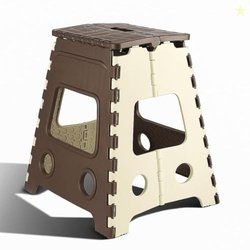 PulGos 18-Inch Super Strong Folding Step Stool for Adults & Kids  Fold