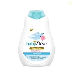 Baby Dove Shampoo 400 ml, Mild No Tears Rich Moisture Baby Shampoo for
