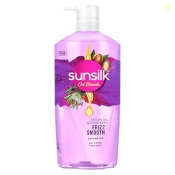 Sunsilk Argan Oil & Rosemary Frizz Smooth Oil Blends Shampoo | for Fri