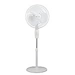 SINGER Brissa 31 High Air Delivery Pedestal Fan | 60W Power Saving | 100% Copper Motor | 75 CMM Air Flow | Silent Operation | Adjustable Height | 2 Years Warranty | ISI Certified