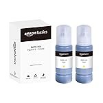 amazon basics 003 Refill Ink Bottle (Dual Pack) | Compatible with Epson L3110/L3150/L3250/L3252/L3115/L3116/L3101/L3210/L3215/L3216/L3151/L3152/L3156/L5190 | Leak-Proof (70ml, Yellow)