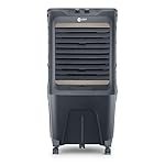 Orient Electric Tornado 88L Desert Air Cooler for home | Densenest Honeycomb Pads | Fully Collapsible Louvers, Inverter Compatible | High Air Delivery | 1 Year Warranty by Orient | Dark Grey