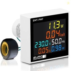 EuroControls Euro Meter EMT PMF 6 in 1 AC 50-300V 100A Amp Frequency P