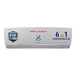 Lloyd 1.5 Ton 3 Star Inverter Split AC (6 in 1 Convertible, Cools Even at 52Â°C, Turbo Cool, Anti Corrosion Coating, 100% Copper, White, GLS18I3FWGSC)