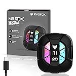 EvoFox Hailstone Sense AI Phone Cooler for Gaming | MagSafe Mobile Cooler with AI Smart Cooling, Real-Time Display, Silent High-Speed Fan, RGB Lights, Compact & Portable â Gaming Cooler for Phones