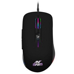 Ant Esports GM100 V2 Optical Gaming Mouse,7 Button Wired USB Mouse, 40