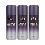 French Essence Noir| Deodorant for Men and Women | Body Spray | Long Lasting Scent – 150ml Pack of 3