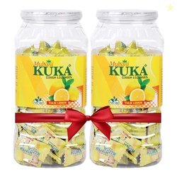 Multani Kuka Cough Lozenges Tulsi Lemon Pack of 2 (150 Lozenges Each J