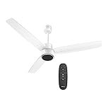 Havells FAB Voice BLDC 1200 mm Ceiling Fan|Direct Voice Command| 5 Star| Upto 65% Saving| Air Delivery: 235 cmm| Low Noise|4 Speed Mode| 380 RPM| 2 Years Manufacturer Warranty (Elegant White)