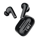 ZEBRONICS PODS K2 in Ear Wireless Earbuds, Upto 40 Hrs Backup, Dual EQ, Quad MIC ENC, 10mm Bass Drivers, Fast Charging, Bluetooth, Flash Connect,40ms Low Latency Gaming, LED Battery Indicator (Black)