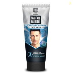 Smart And Handsome Face Wash, Instant Brightening, Instant Freshness,