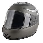 Sage Square Audi Kimi Full Face Helmet | ISI Certified | Clear Visor | Ultra Comfort Inner Padding Extra Comfort & Stylish
