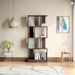 Interio by Godrej EWA Engineered Wood Book Shelf, 1-Year Warranty, Bro