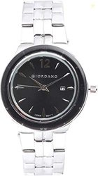 Giordano Black Dial Analogue Women's Watch-2973-11