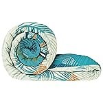 Story@HomeSingle Bed Comforter 180 GSM Reversible Microfiber | Comforter Single | AC Comforter Single Bed | Lightweight All Season Comforter | Blanket Single Size – Blue & White