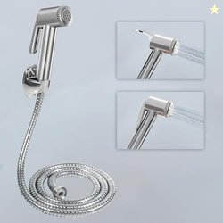 MIORAH Health Faucet Set  Premium Jet Spray Gun with Pipe for Toilet |