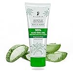 PILGRIM Korean 99% Pure Aloe Vera Gel 200ml with Vitamin E & Vitamin B5 for Face & Hair | Hydrates & Soothes Skin | Conditions & Softens Hair | Free from Parabens, Sulphates, Mineral Oils & Fragrance I For Women and Men