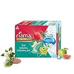 Fiama Gel Bathing Bar Fresh Celebration pack, with 3 Unique Gel Bars, with Skin Conditioners for Moisturized Skin, 375g (125g – Pack of 3), Soap for Women & Men, For All Skin Types