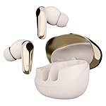 ZEBRONICS Monk+, in-Ear, Noise Cancellation Earbuds, Upto 25 Hours Backup, ANC, Flash Connect, ENC, Gaming Mode, Voice Assistant, Bluetooth v5.4, Touch Control (White)