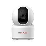 CP PLUS 3MP Smart Wi-Fi CCTV Camera | 360Â° Pan & Tilt | CTC Cyber Secure Tech | View & Talk | Smart Detection Suite | Night Vision | Cloud Storage | Supports OK Google | CP-E35Q