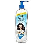 Dabur Anmol Jasmine Coconut Hair Oil, 450ml, for Strong, Soft & Shiny Hair, with Almond Protein & Vitamin E, Nourishes the Scalp & Strengthens Hair, Frizz-Free