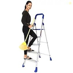 PAffy Premium Light Weight Aluminium Heavy Duty Folding Step Ladder -
