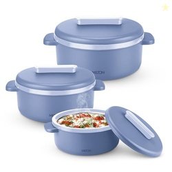 MILTON Micronova Jr. Gift Set Inner Stainless Steel Casserole, Set of