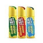 Set Wet Cool, Charm, Mischief Avatar Deodorant & Body Spray Perfume For Men, Pack of 3,180ml Each