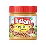 Kissan Creamy Peanut Butter | High Protein | With Perfectly Roasted Peanuts | Naturally Gluten Free|| 350 g