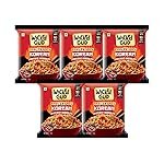 WickedGud Korean Instant Noodles Fiery 2X Spicy Pack of 5 | Whole Wheat | No Palm Oil | 67g