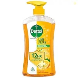 Dettol Body Wash and Shower Gel for Women and Men, Lime Fresh - 500ml