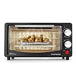 Longway Royal Plus OTG 12 Ltr Oven Toaster Griller with Multiple Heating Modes | Temperature Timer Control for Baking Pizza, Cake, Grilling Chicken & Toasting Bread | 2 Years warranty (800W, Black)