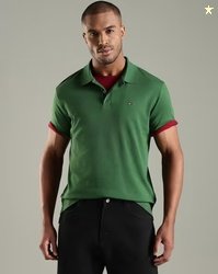 TOMMY HILFIGER Men Liquid Cotton Essential Regular Fit Polo T-Shirt