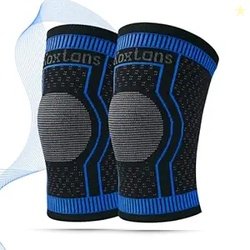 Knee Caps for Women and Knee Support for Men, Anatomically Designed wi