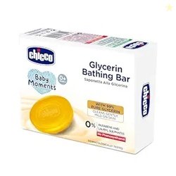 Chicco Baby Moments Glycerin Bathing Bar with 99% Pure Glycerin 75g