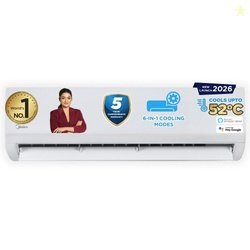 Midea 1.5Ton 3S,New Star rated, Wi-Fi AI Inverter Split AC(Copper,Conv