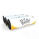 Presto! Garbage Bags | Extra Large | 30 Count | 10 Bags X 3 Rolls | 30 X 37 Inches | For Dry & Wet Waste | Black