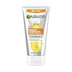 Garnier Bright Complete Serum Cleanser 150gm | Deep Cleansing Face Wash with Vitamin C for Brighter, Radiant Skin