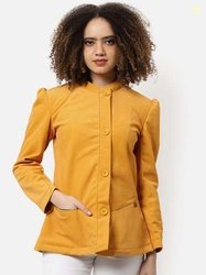 Campus Sutra Women Solid Blazer