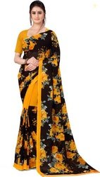 ANAND Floral Print Daily Wear Georgette Saree