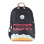 Gear Galaxy Expedition 30L Medium Water Resistant School Bag/Kids Bag/Casual Standard 5 Compartment Backpack/Daypack/College Bag For Boys/Girls/Men/Women (Black)