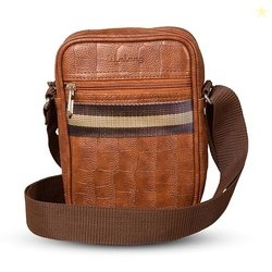 Lifelong Men's and Women's Genuine Leather Sling Bag | Crossbody Shoul