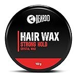 Beardo Stronghold Hair Wax| Glossy Finish | Shine | Strong Hold 100 gm