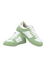 SNITCH Men’s Sneakers | Minimalist Design with Perforated Detailing | Premium Synthetic Leather, EVA Insole, TPR Outsole | Casual Wear & Semi-Formal Events