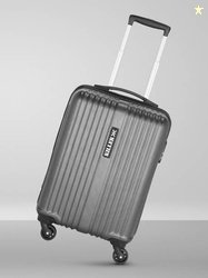 KILLER Small Cabin Suitcase (53 cm) 4 Wheels - STRING - Silver
